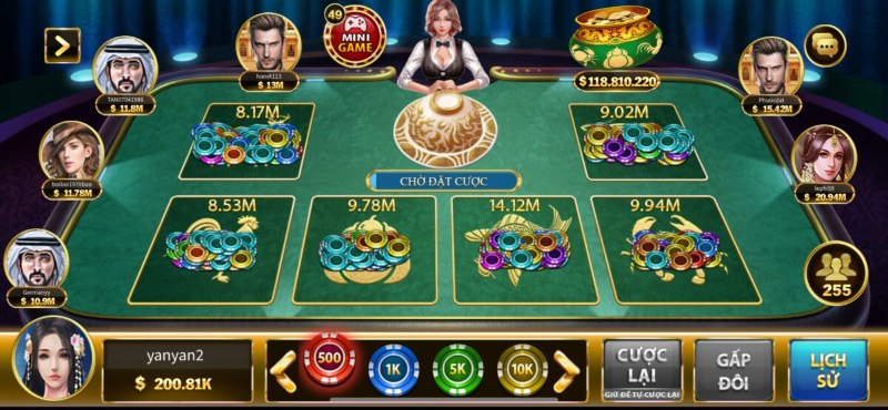 Game Bầu Cua có luật chơi khá đơn giản
